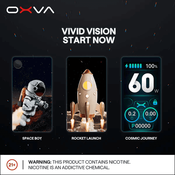 OXVA VPRIME 至尊雙模式電子煙大/小煙主機空倉煙彈官網:圖片 5